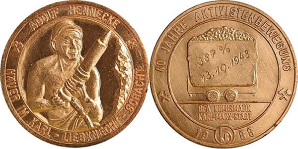Médaille Adolf Hennecke