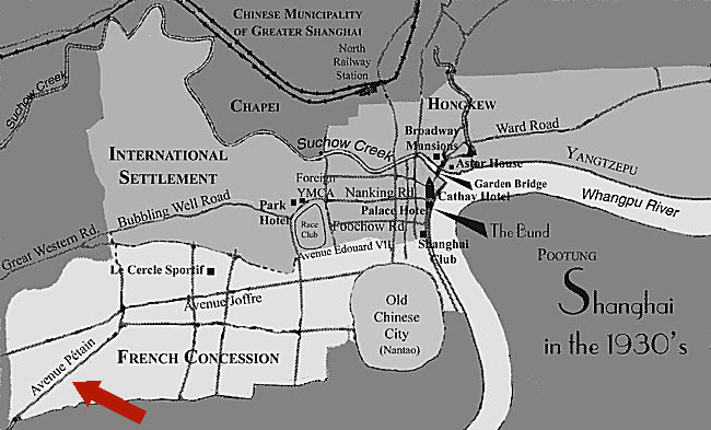 plan de Shanghai