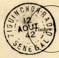 timbre à date Ziguinchor radio