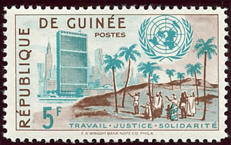Admission de la Guinée à l'ONU