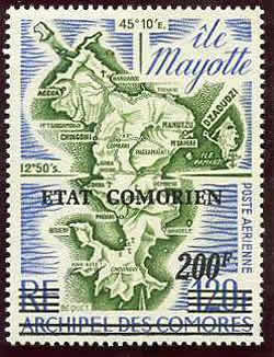 carte Mayotte surchargée