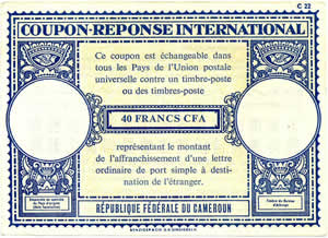 Rep Fédérale Cameroun CRI 40FCFA Lo17A
