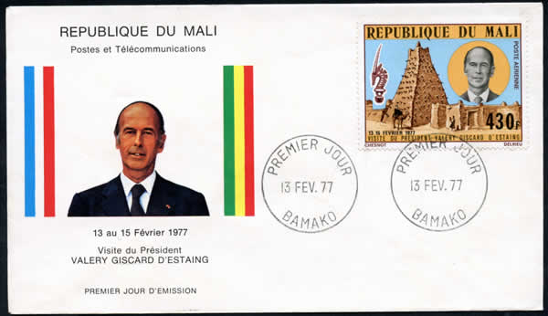 Visite Pdt Giscard d'Estaing au Mali