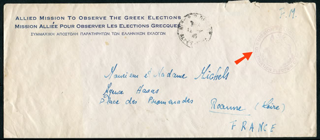 Mission française pour les élections grecques 1946