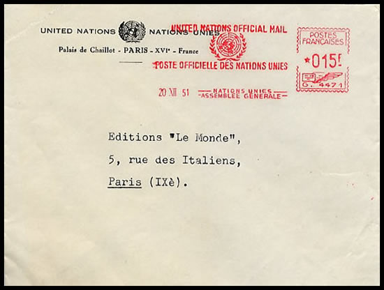 EMA ONU Paris 1951