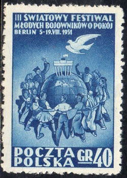 Festival de Berlin timbre de Pologne