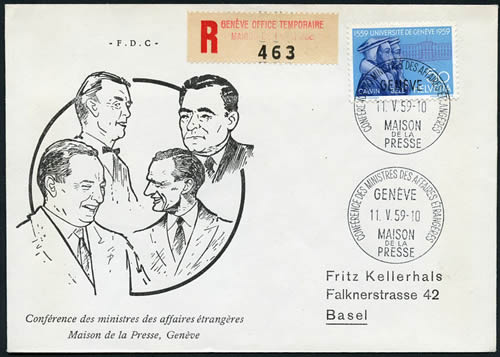 Conférence à quatre mai 1959