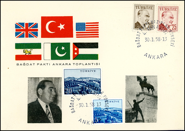 Réunion du Pacte de Bagdad à Ankara 1958
