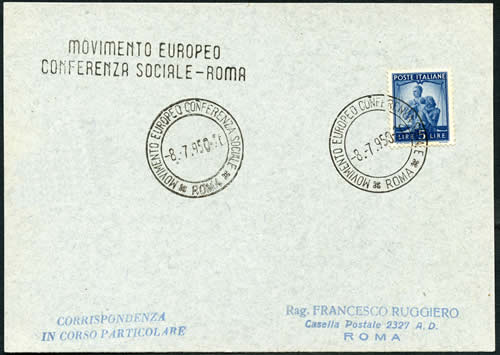 Conférence Sociale de Rome 1950