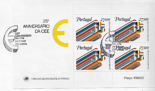 25ème anniversaire de  la signature du traité de Rome Portugal