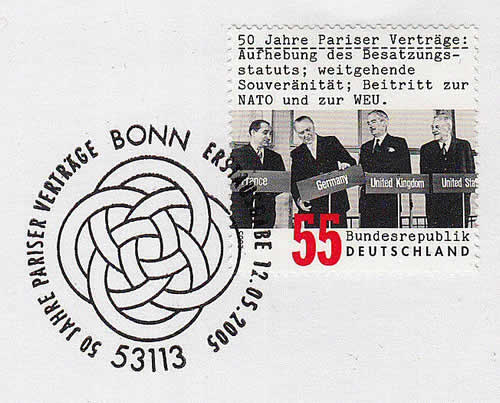 50ème anniversaire du traité de Paris sur l'Allemagne