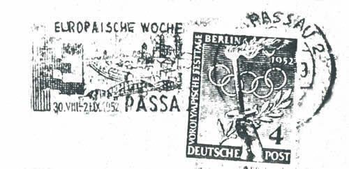 OMEC Passau Europaische Woche 1952