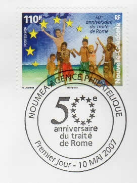 50ème anniversaire du traité de Rome Nouvelle Calédonie