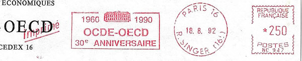 EMA pour le 30ème anniversaire de l'OCDE