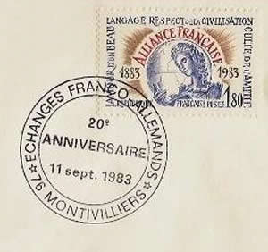 20ème anniversaires des échanges franco-allemands Montivilliers