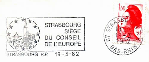 OMEC Strasbourg Siège du Conseil de l'Europe 1980+
