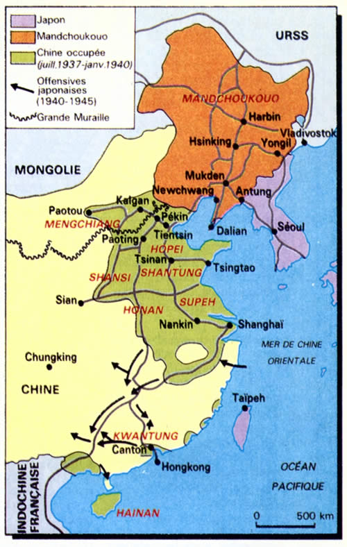 Chine occupée 1940