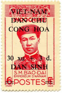 Bao Dai surchargé