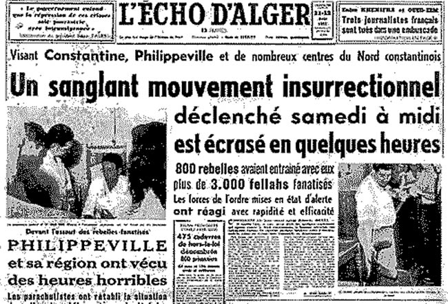 Extrait Echo d'Alger mai 1945
