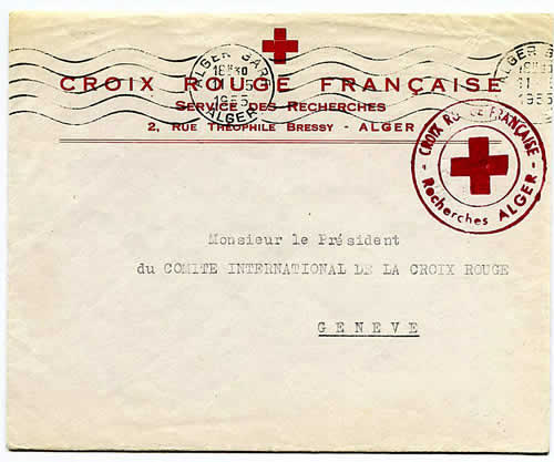 Recherches Croix-Rouge Alger