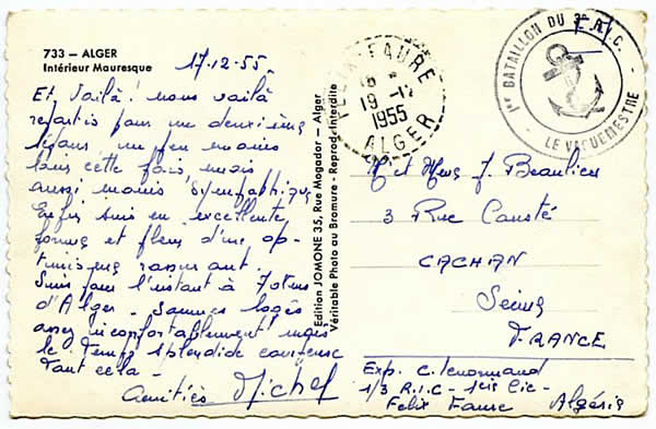 Carte FM 1955