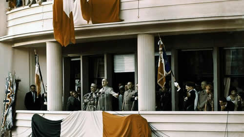 de Gaulle au Balcon d'Alger